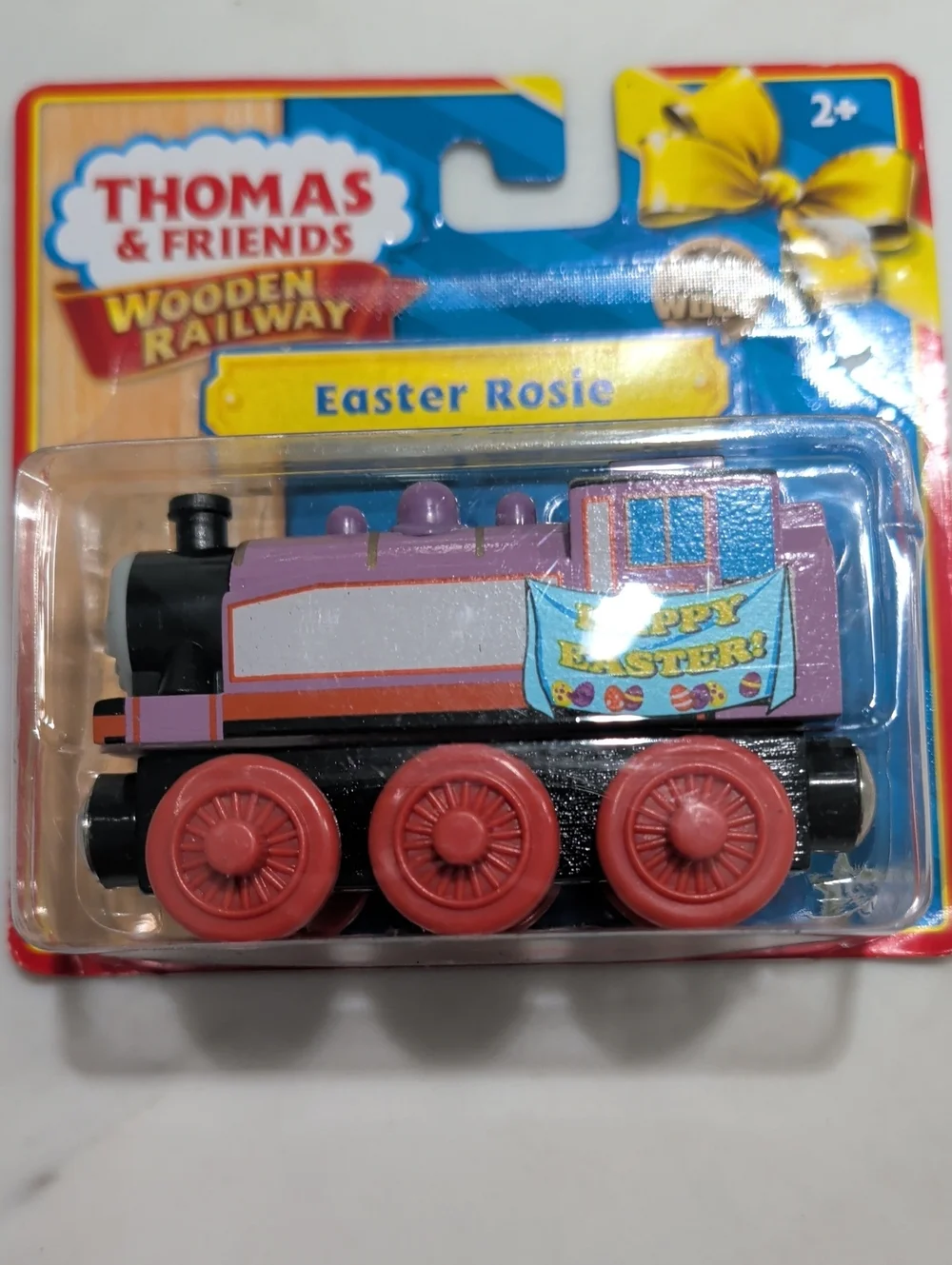 Thomas & Friends Easter Rosie Pink and Red Wooden Train